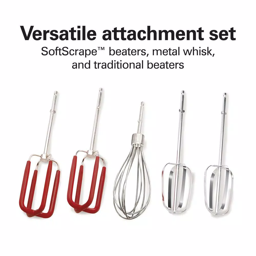 Deals π Hamilton Beach SoftScrape 6-Speed Stainless Steel Hand Mixer With Snap-On Case π― - Image 6