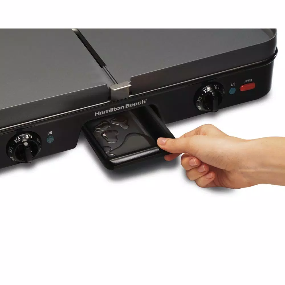 Best deal π₯° Hamilton Beach 3 In 1 180 Sq. In. Black Indoor Grill With Removable Grids β - Image 6