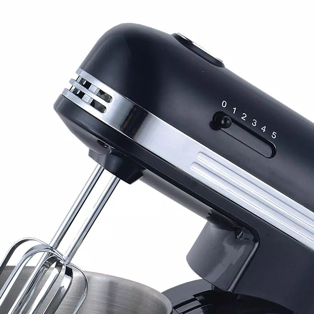 Wholesale π Brentwood Appliances 3 Qt. 5-Speed Black With Stainless Steel Mixing Bowl Stand Mixer π - Image 4