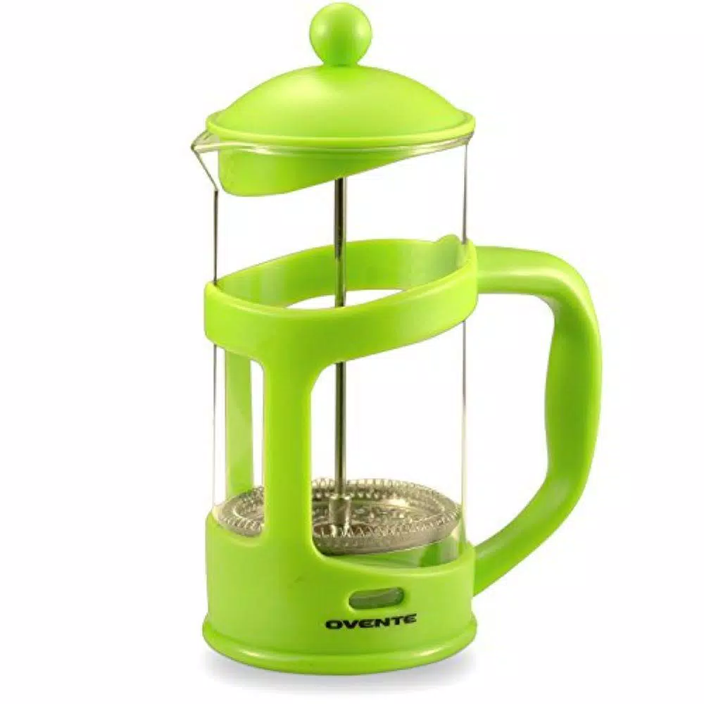 Hot Sale π Ovente 8-Cup Green French Press Cafetire Heat-Resistant Borosilicate Glass Coffee And Tea Maker FREE Measuring Scoop π - Image 2