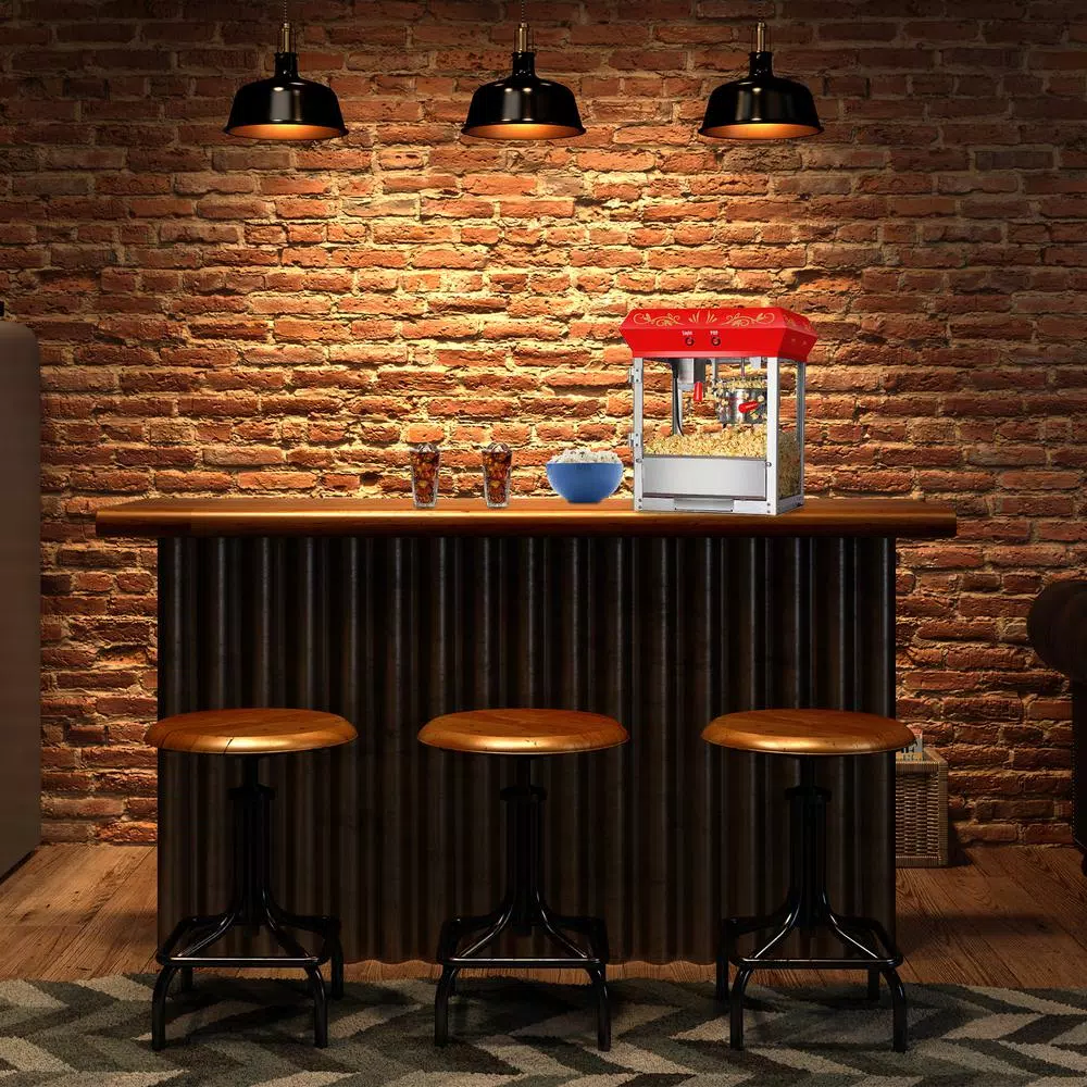 New π Great Northern 6106 Great 6 Oz. Northern Popcorn Red Foundation Top Popcorn Popper Machine π₯ - Image 4