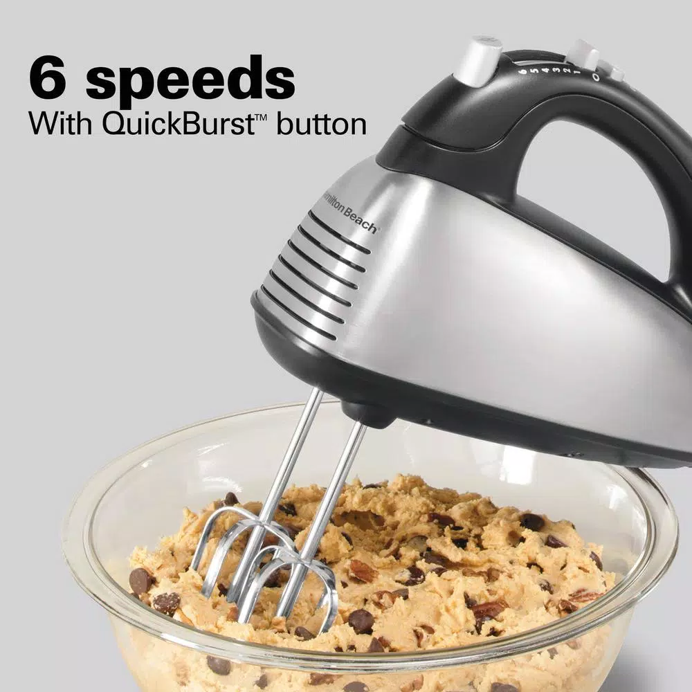 New π€© Hamilton Beach Classic 6-Speed Hand Mixer β - Image 4