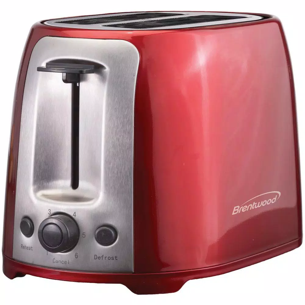 Hot Sale π Brentwood Appliances 700-Watt Red Toaster Oven And Broiler With Red Single-Serve Coffee Maker And Mug π - Image 5