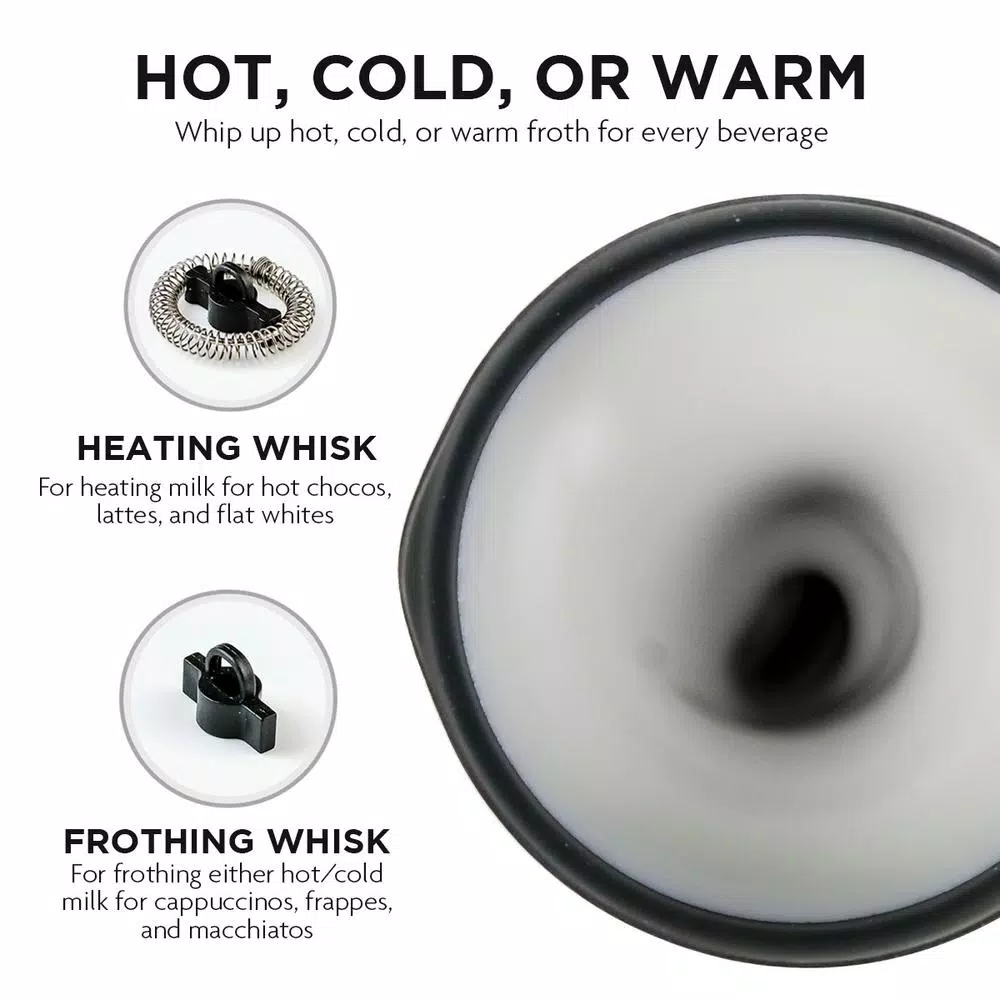 Cheap π Ovente 1.25-Cup Chrome Electric Double Wall Stainless Steel Milk Frother, Frothing & Heating Whisks, Espresso Machine Latte π - Image 4