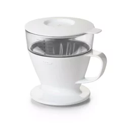 Promo 🔔 OXO Good Grips 1.5-Cup White Pour-Over Coffee Maker ⭐