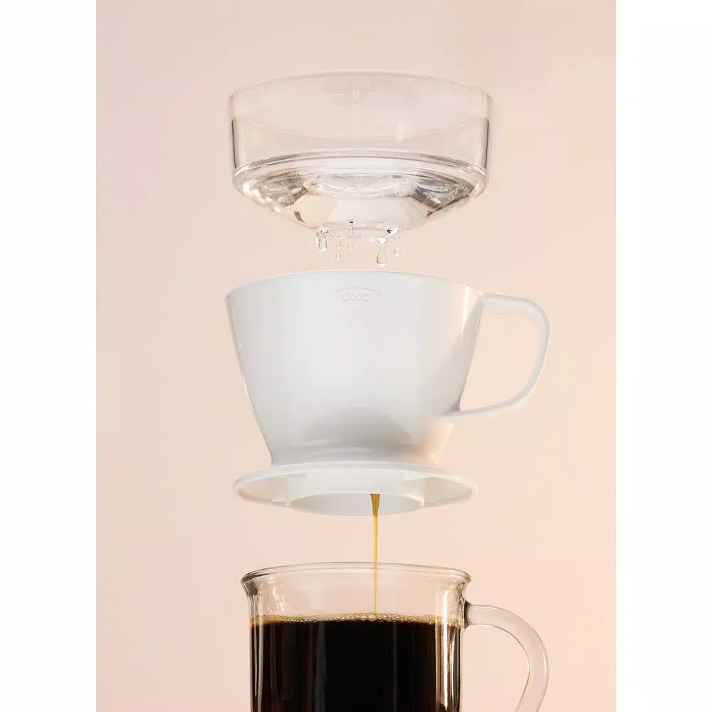 Promo π OXO Good Grips 1.5-Cup White Pour-Over Coffee Maker β - Image 3