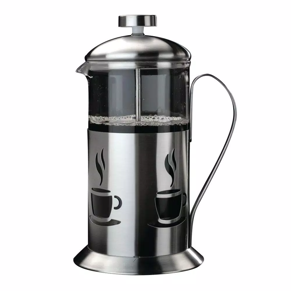 Promo π― BergHOFF CooknCo 2.5-Cup Stainless Steel And Glass French Press π₯