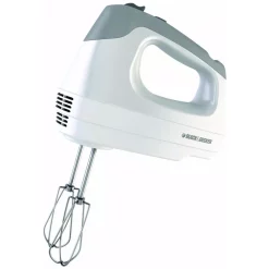 Brand new π BLACK+DECKER 6-Speed White Hand Mixer With Beater, Whisk, Whip And Dough Hook Attachments π