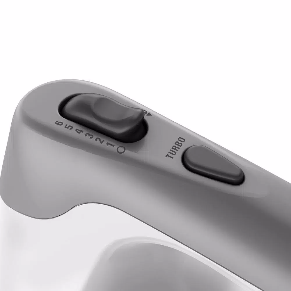 Brand new π BLACK+DECKER 6-Speed White Hand Mixer With Beater, Whisk, Whip And Dough Hook Attachments π - Image 5