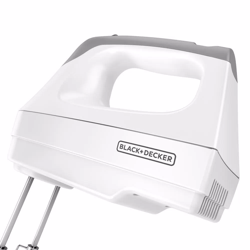 Brand new π BLACK+DECKER 6-Speed White Hand Mixer With Beater, Whisk, Whip And Dough Hook Attachments π - Image 6