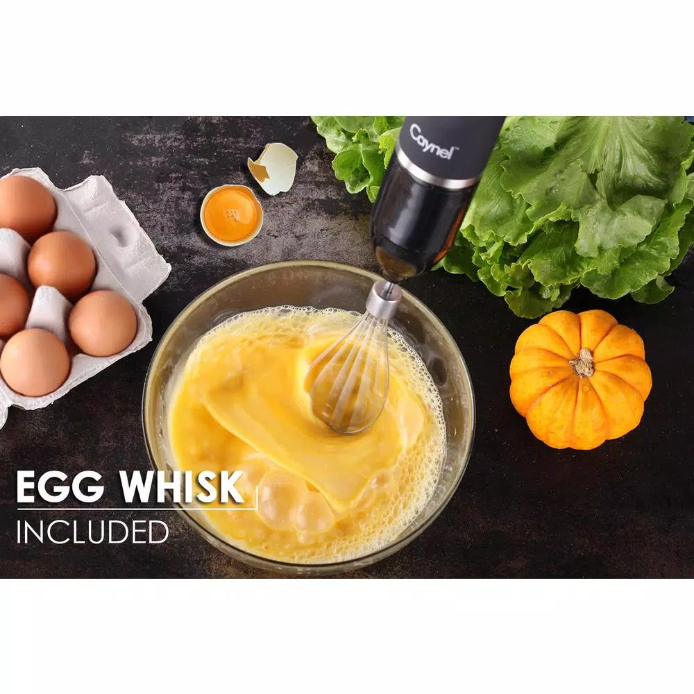 Budget π₯ Boyel Living 8-Speed 500-Watt Black Stainless Steel Control 6-in-1 Multi-Purpose Immersion Hand Blender Set π€© - Image 7