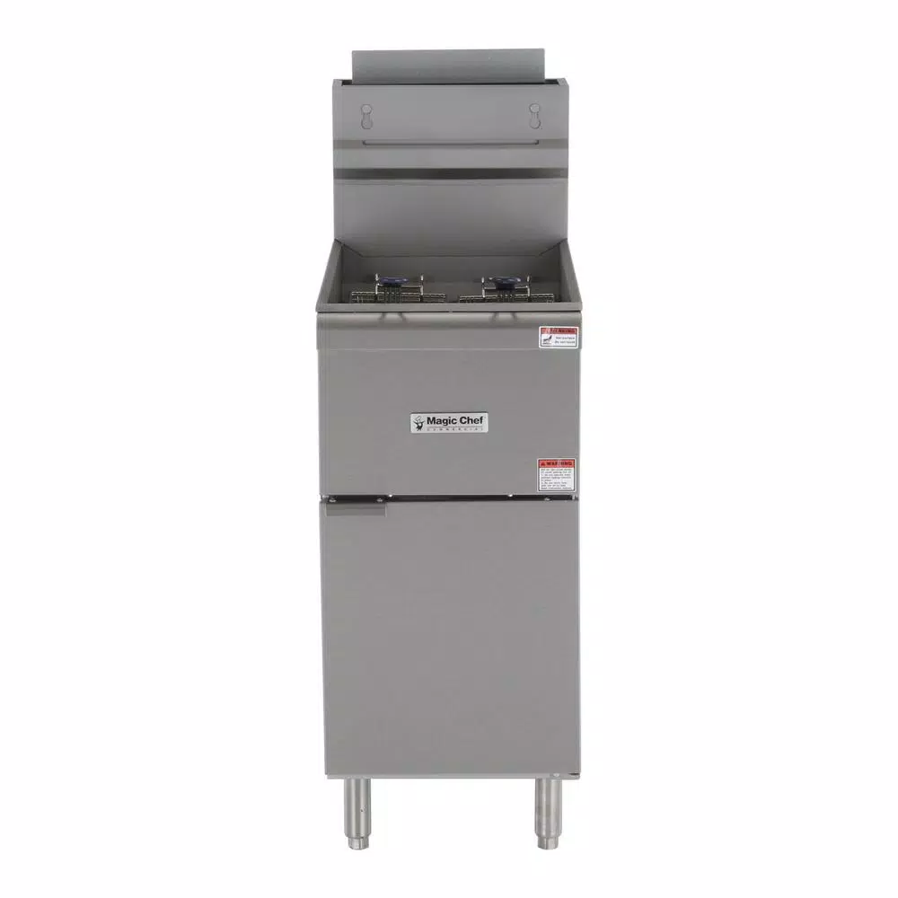 Deals π₯° Magic Chef 35 Qt. Stainless Steel Commercial Propane Gas Fryer π