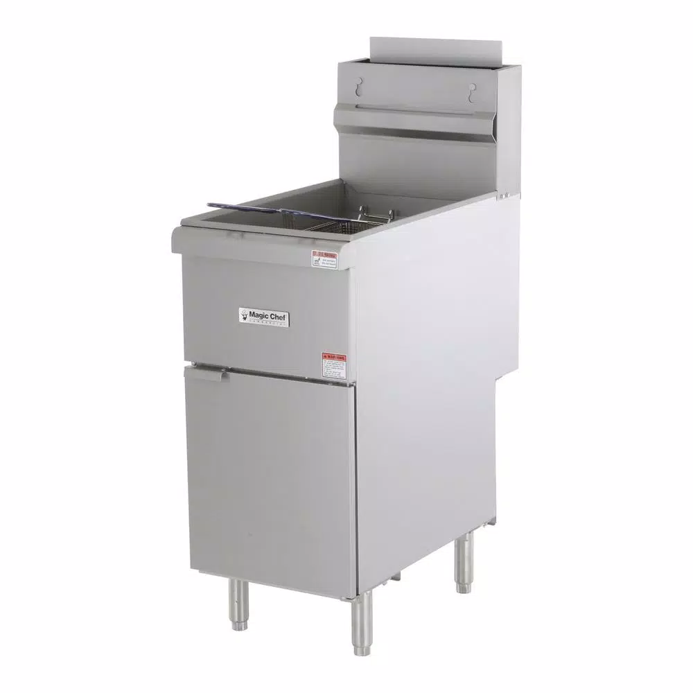 Deals π₯° Magic Chef 35 Qt. Stainless Steel Commercial Propane Gas Fryer π - Image 2