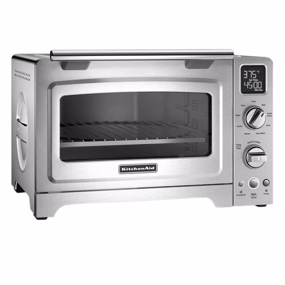 Brand new π KitchenAid 2000 W 4-Slice Stainless Steel Convection Toaster Oven β€οΈ - Image 2