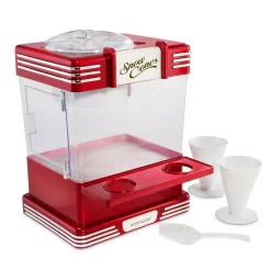 Promo π Nostalgia Retro 300 Oz. Red Countertop Snow Cone Machine β€οΈ