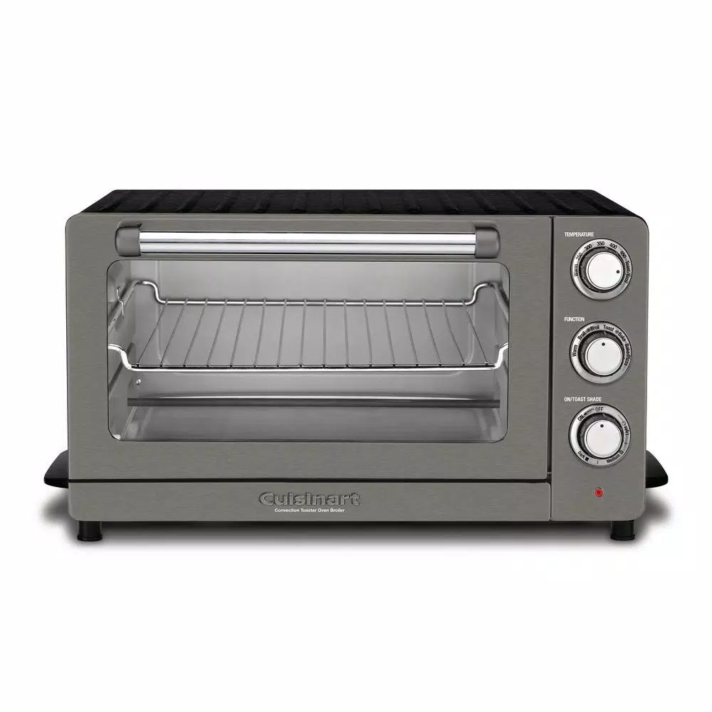 Best reviews of π― Cuisinart 1500 W 6-Slice Black Stainless Steel Convection Toaster Oven With Broiler π