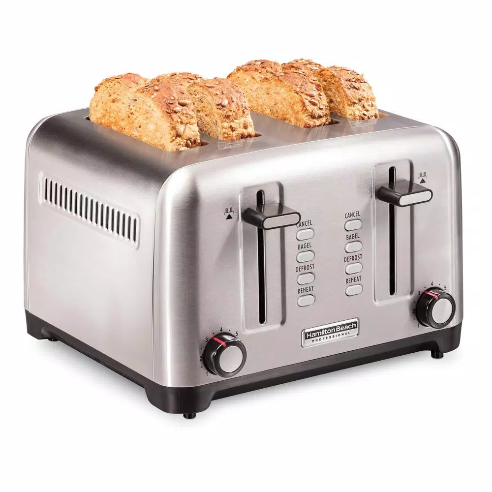 Best Pirce π Hamilton Beach Pro 4-Slice Stainless Steel Wide Slot Toaster π