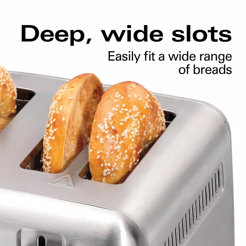 Best Pirce π Hamilton Beach Pro 4-Slice Stainless Steel Wide Slot Toaster π - Image 5