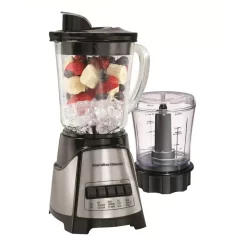 Flash Sale π Hamilton Beach 40 Oz. 12-Speed Black And Stainless Steel Blender With Food Chopper Jar π―