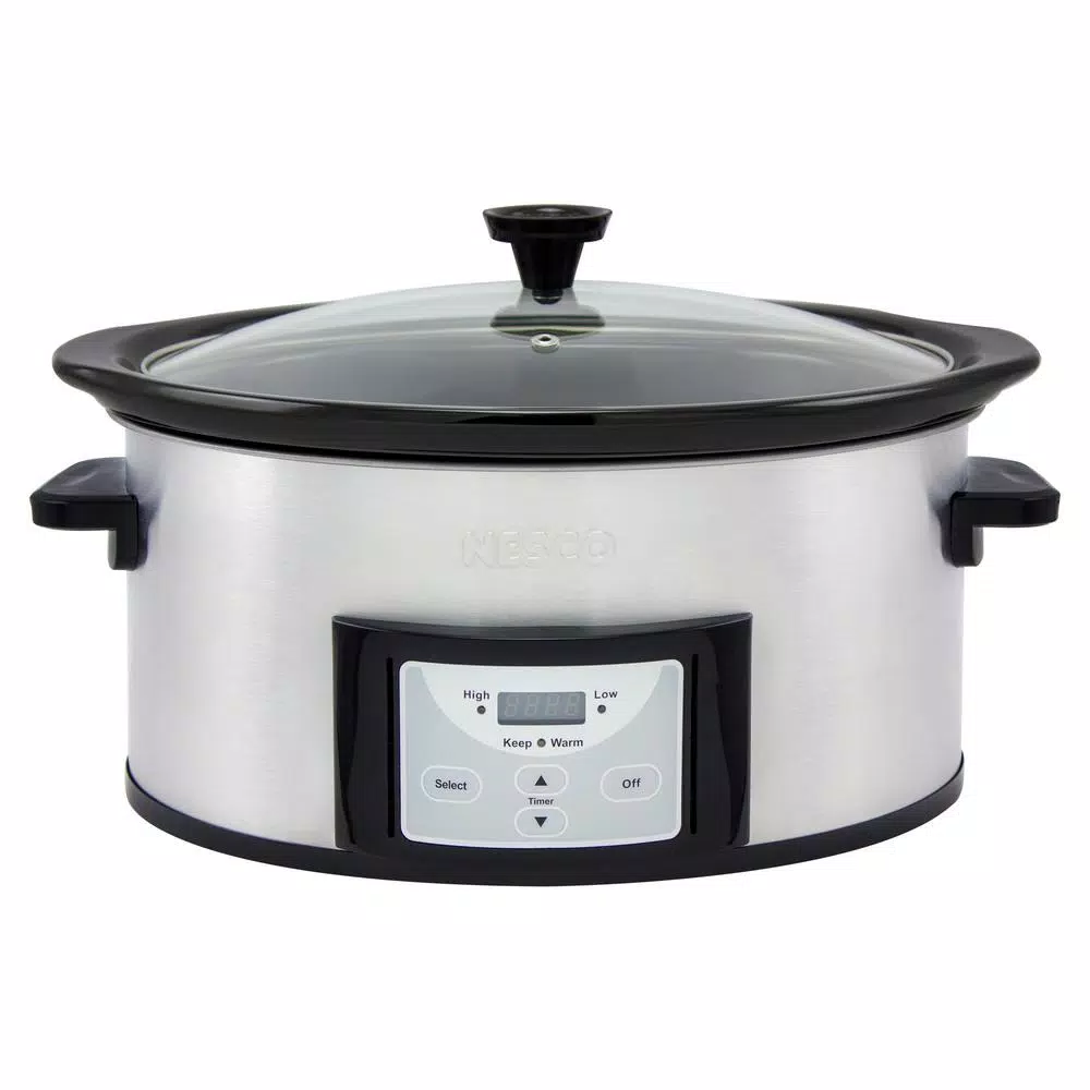 Hot Sale βοΈ Nesco Pick-a-Pot 6 Qt. Stainless Steel Digital Slow Cooker π