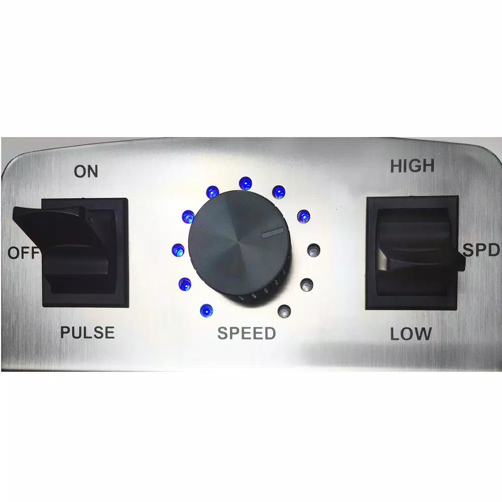 Hot Sale π― Omega 3 HP 64 Oz. Variable 10-Speed Silver Blender With Container π - Image 4