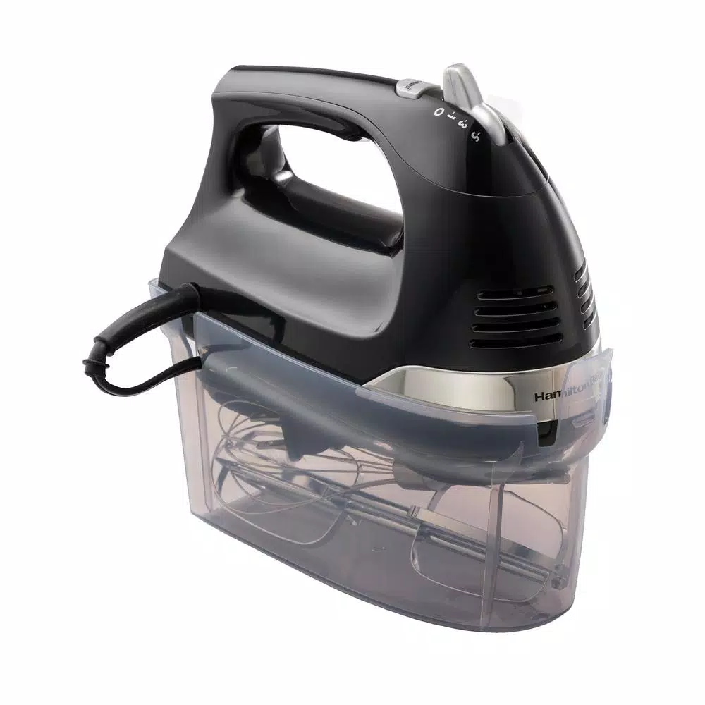 Buy π€© Hamilton Beach 6-Speed Black Hand Mixer With Snap-On Case π - Image 3