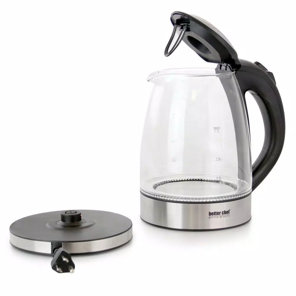 Top 10 π₯° Better Chef 7-Cup Glass And Stainless Steel Cordless Electric Tea Kettle β - Image 4