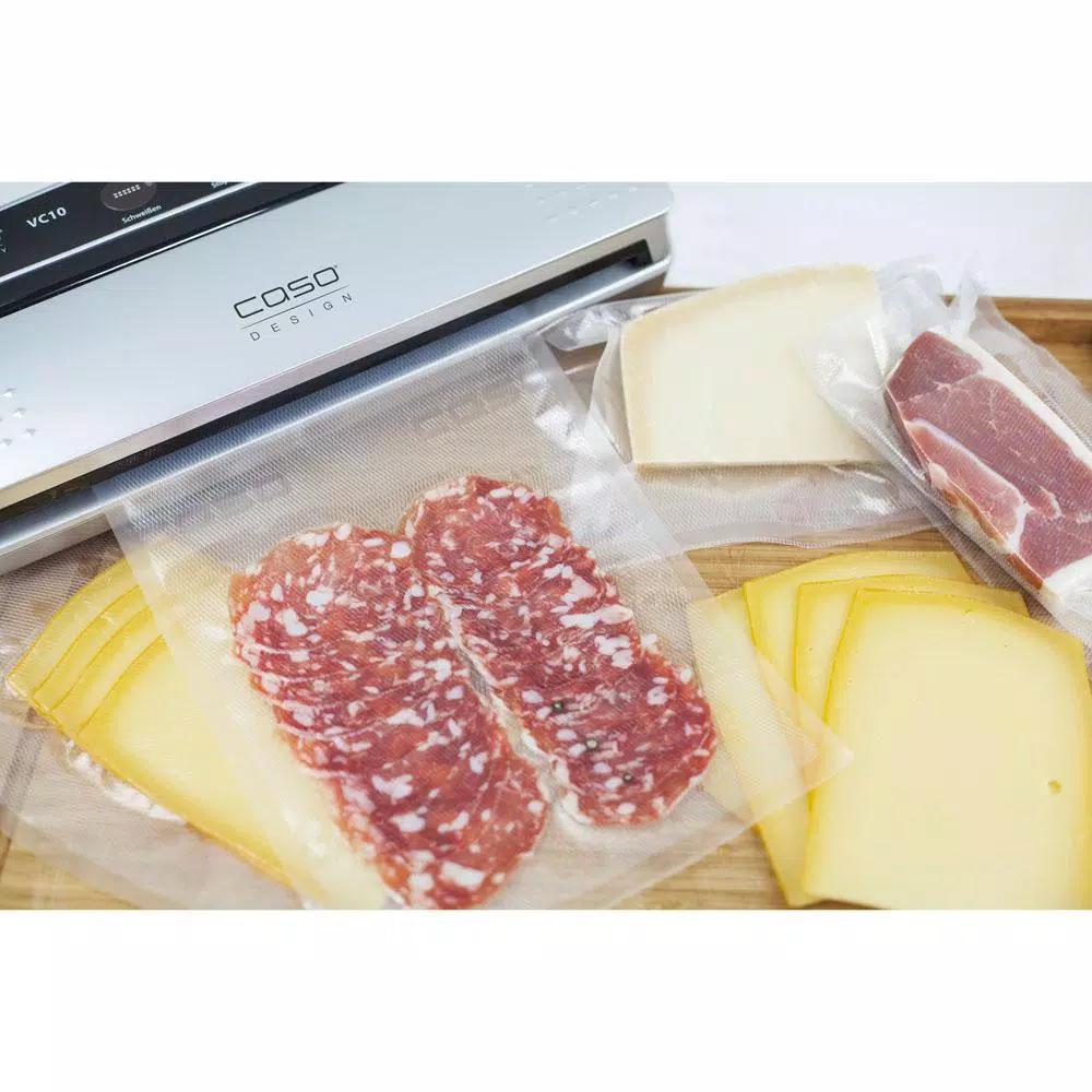 Discount βοΈ CASO VC 10 Stainless Steel Food Vacuum Sealer With Food Management App And Food Vacuum Rolls (Set Of 2) π - Image 11