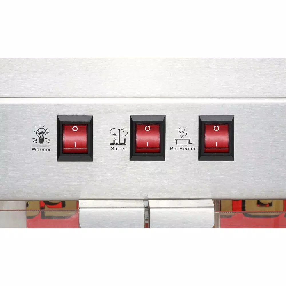 Wholesale π€© Great Northern Top Star 12 Oz. Silver Countertop Popcorn Machine π - Image 11