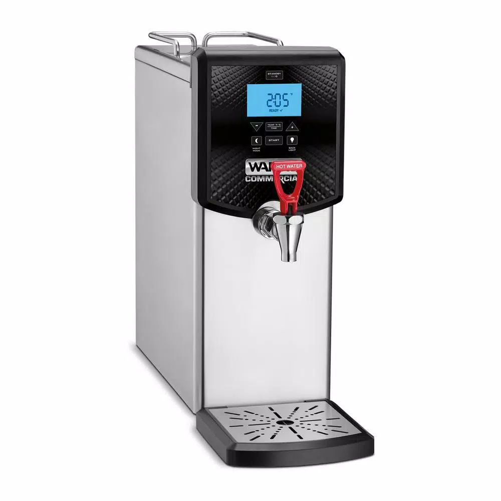 Budget β¨ Waring Commercial Silver 48-Cup 3-Gal. Hot Water Dispenser 120-Volt 5 To 15 Plug π