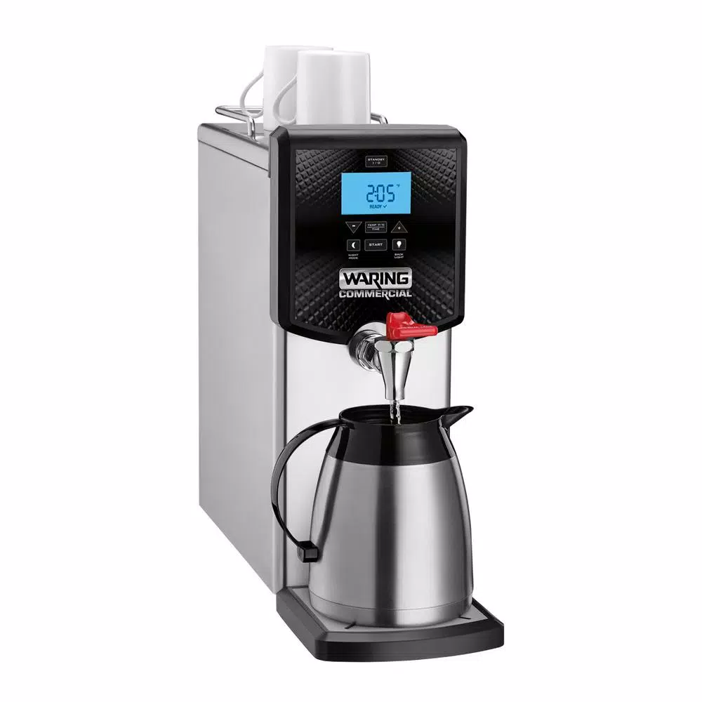 Budget β¨ Waring Commercial Silver 48-Cup 3-Gal. Hot Water Dispenser 120-Volt 5 To 15 Plug π - Image 2