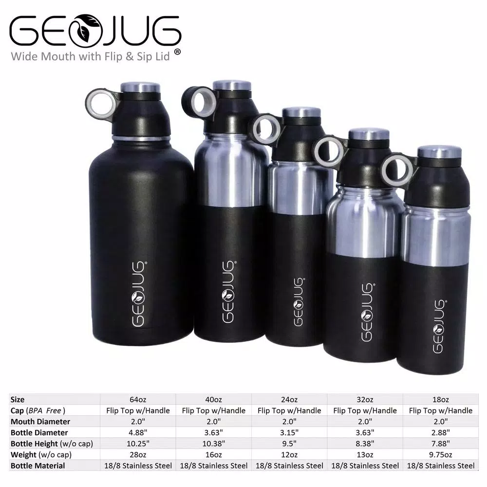 Hot Sale β€οΈ Brentwood Appliances 14-Cup Stainless Steel Instant Hot Water Dispenser And GeoJug 2.25-Cup Stainless Steel Vacuum-Insulated Water Bottle π - Image 7