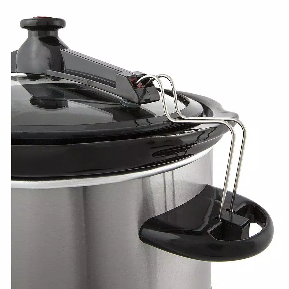 Buy π Elite Platinum 8.5 Qt. Stainless Steel Slow Cooker With Locking Lid π - Image 2