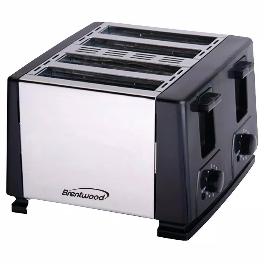 Hot Sale 𧨠Brentwood 4-Slice Black Toaster π - Image 6