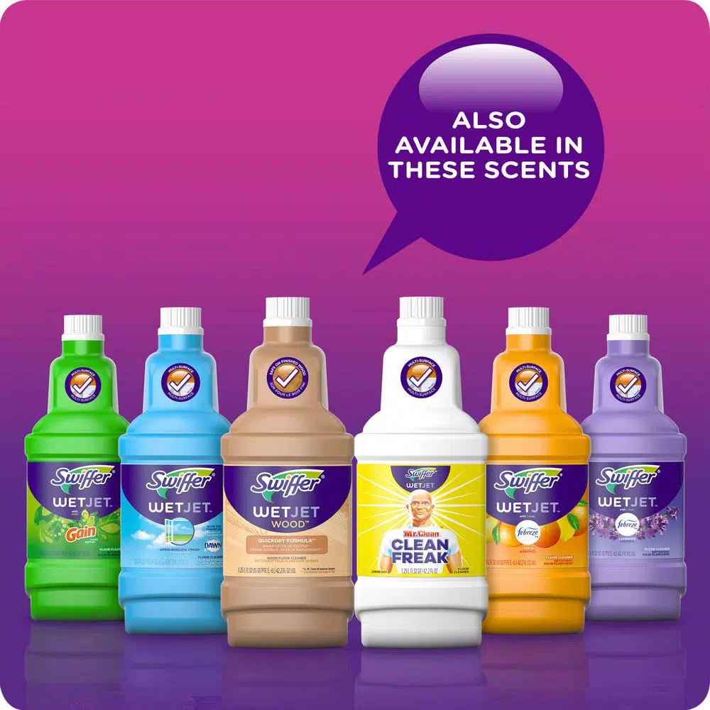 Deals π― Swiffer WetJet 42 Oz. Multi-Purpose Floor Cleaner Refill With Open Window Fresh Scent π - Image 5