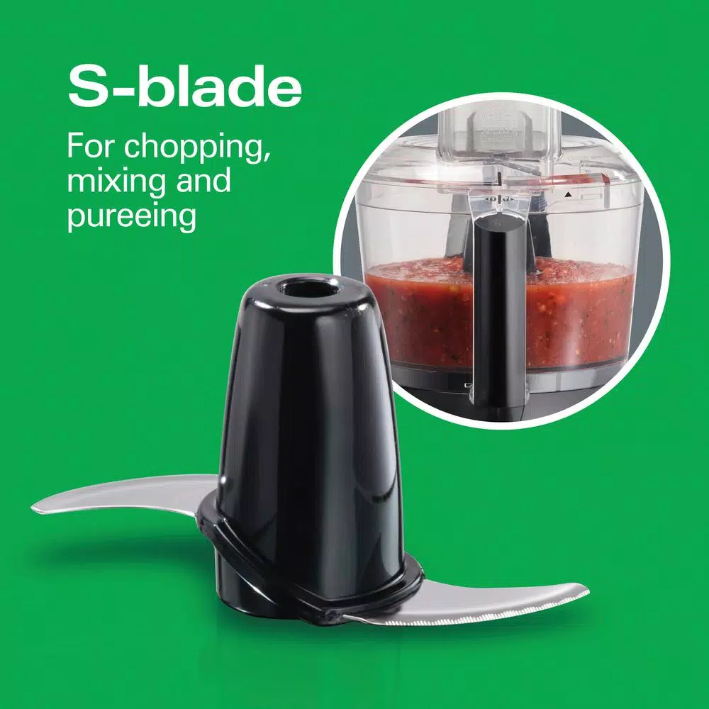 Brand new π₯ Hamilton Beach Chef Prep 10-Cup 3-Speed Black Food Processor β€οΈ - Image 3