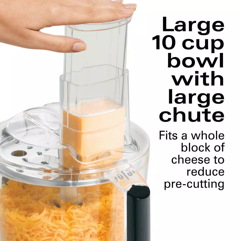 Brand new π₯ Hamilton Beach Chef Prep 10-Cup 3-Speed Black Food Processor β€οΈ - Image 6