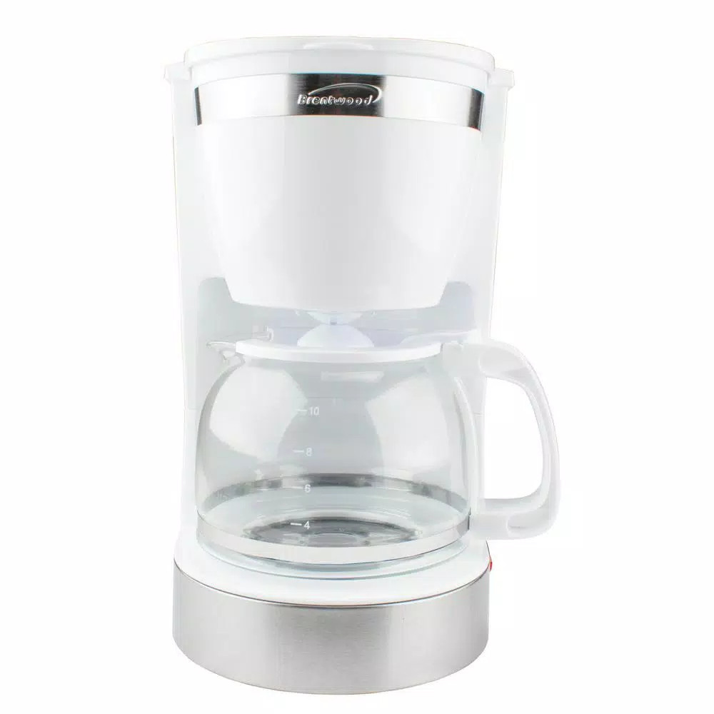 Best Pirce π Brentwood Appliances 10-Cup White Coffee Maker π - Image 2