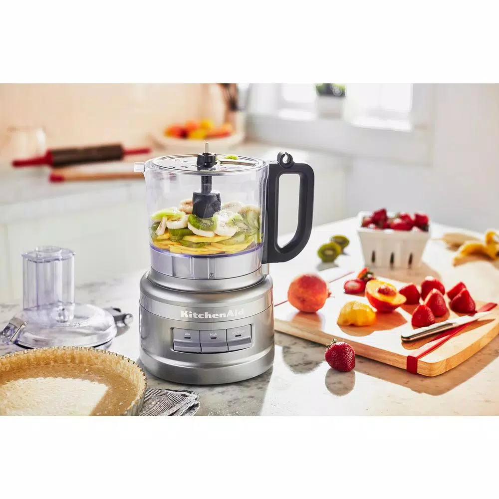Cheap π KitchenAid 7-Cup 3-Speed Contour Silver Food Processor With Locking Lid β€οΈ - Image 6