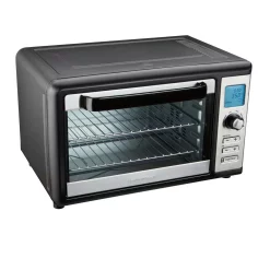 Brand new π Hamilton Beach 1500 W 6-Slice Stainless Steel Digital Countertop Oven With Convection And Rotisserie π₯°
