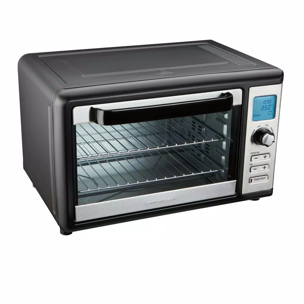 Brand new π Hamilton Beach 1500 W 6-Slice Stainless Steel Digital Countertop Oven With Convection And Rotisserie π₯°