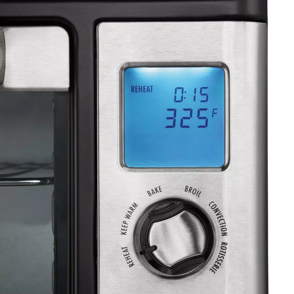 Brand new π Hamilton Beach 1500 W 6-Slice Stainless Steel Digital Countertop Oven With Convection And Rotisserie π₯° - Image 4