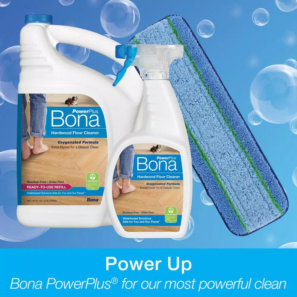 Hot Sale π Bona 128 Oz. PowerPlus Deep Clean Hardwood Floor Cleaner β¨ - Image 3