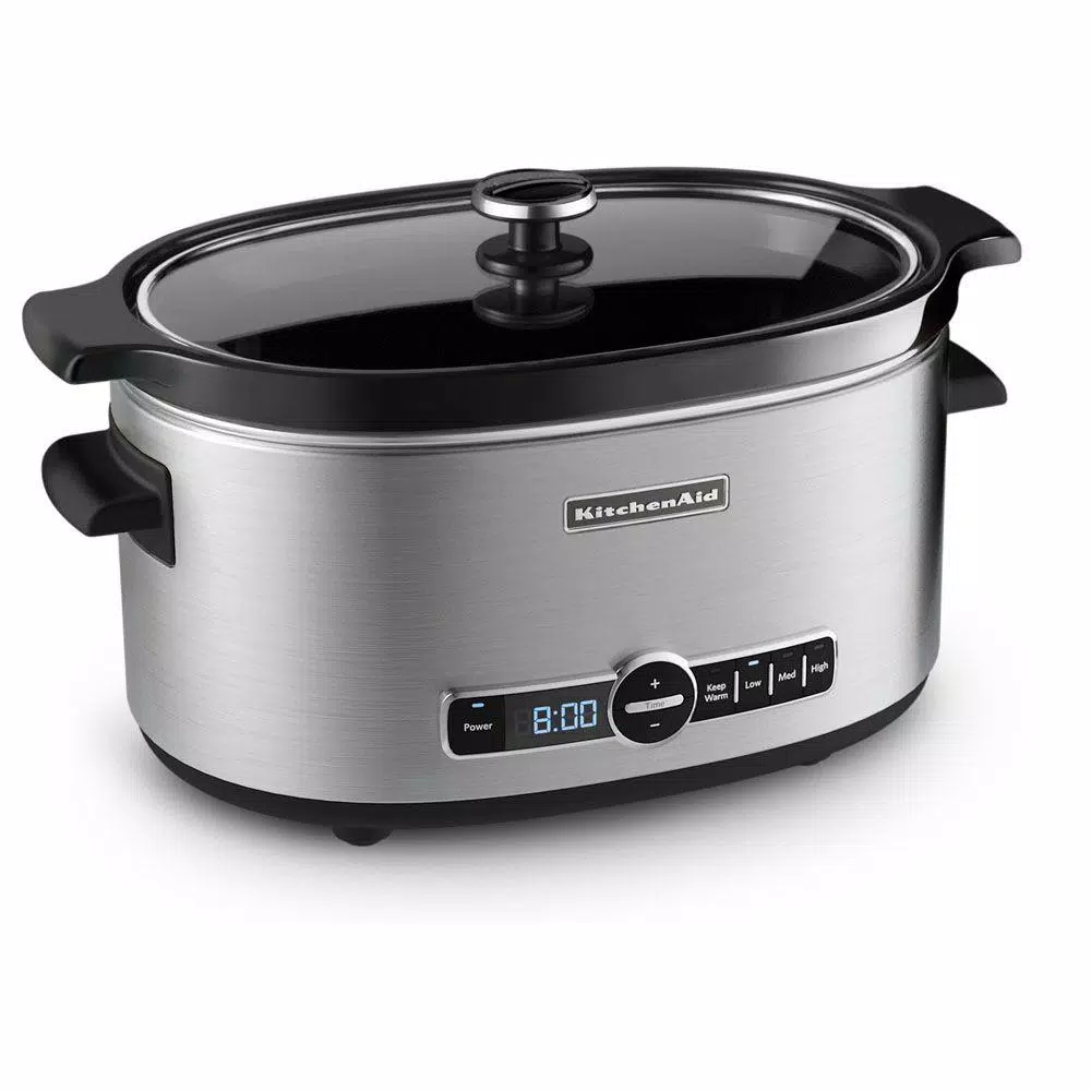 Best Pirce π KitchenAid 6 Qt. Programmable Stainless Steel Slow Cooker With Built-In Timer And Temperature Settings π―