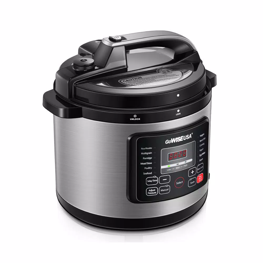 Top 10 π― GoWISE USA 6 Qt. Stainless Steel Electric Pressure Cooker With Stainless Steel Pot β¨ - Image 3
