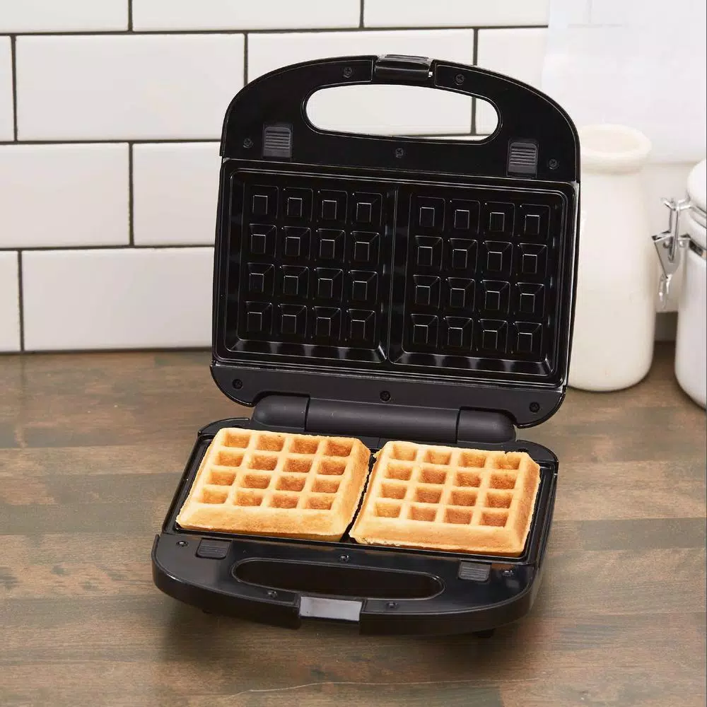 Hot Sale π BLACK+DECKER 3-in-1 Black Morning Meal Station Waffle Maker And Grill π - Image 8