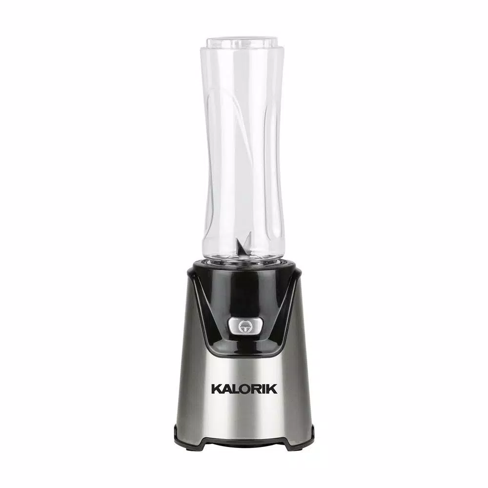 New π KALORIK Single Speed Stainless Steel Personal Blender With 2-20 Oz. Tritan Bottles β - Image 3