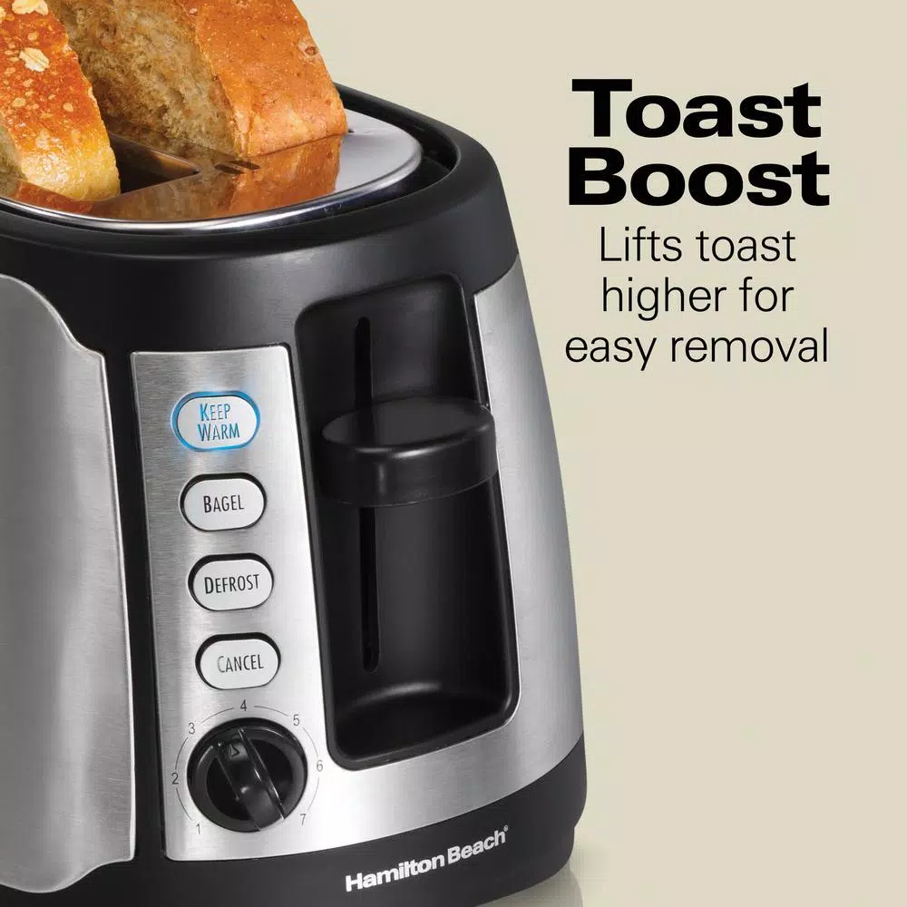 Flash Sale π₯ Hamilton Beach 4-Slice Black Long Slot Toaster π - Image 8