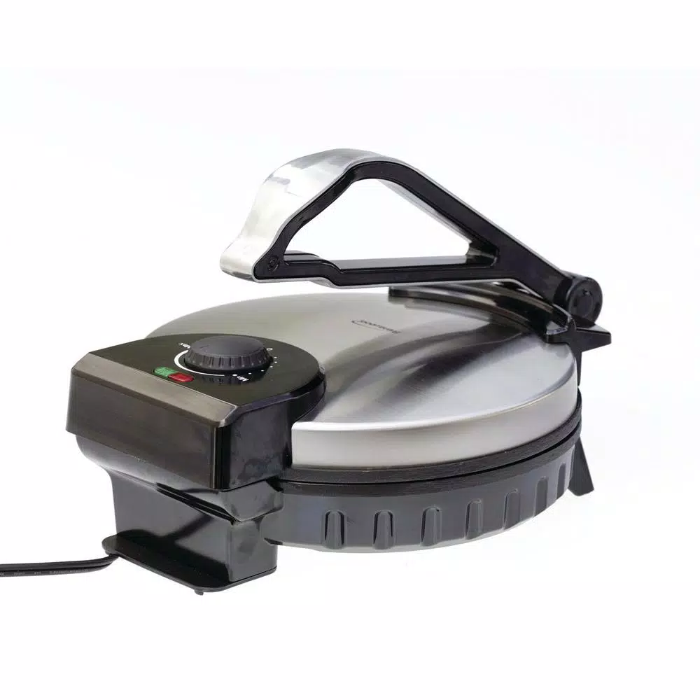 Outlet 𧨠Brentwood Appliances Black Nonstick Electric Tortilla Maker βοΈ - Image 5