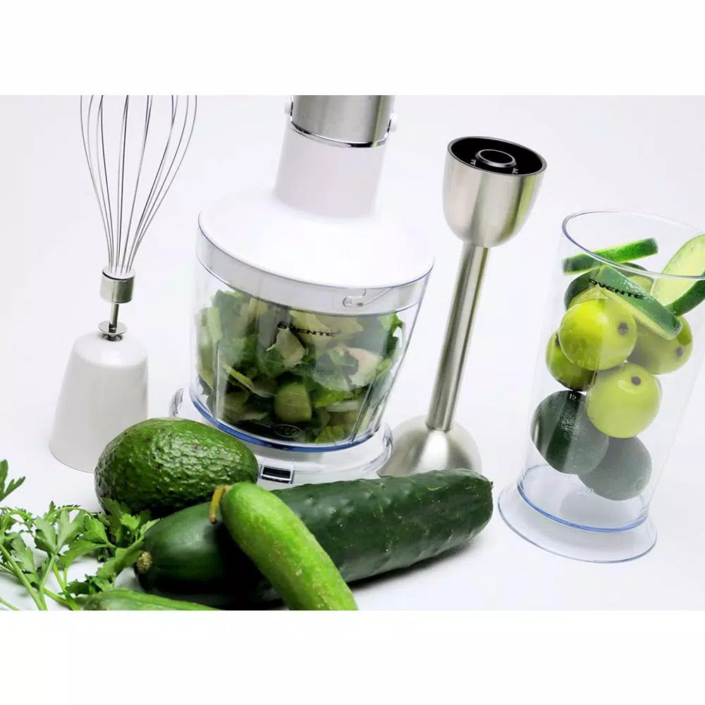 Cheapest π― Ovente 6-Speed White Immersion Blender With Chopper And Whisk Attachment π - Image 3